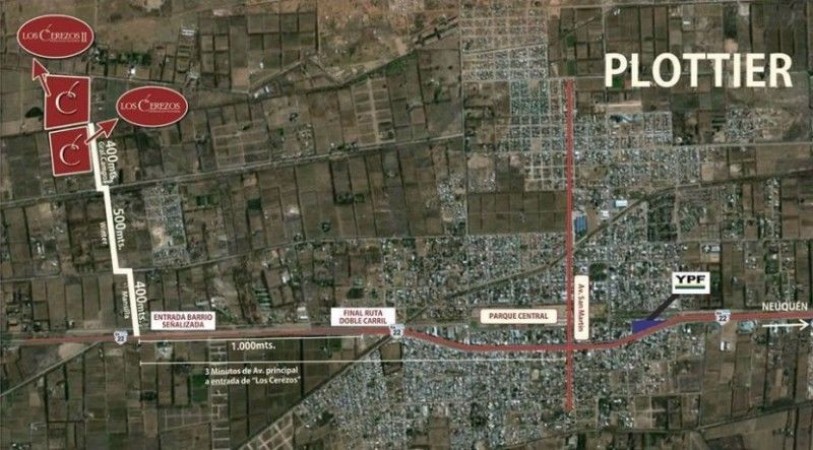 Neuquén. Plottier. Venta. LOTE , EN BARRIO LOS CEREZOS I. 