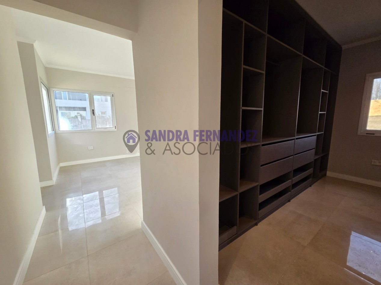 Neuquen Alquiler A ESTRENAR Casa en una sola planta 3 dormitorios, todos en suite Barrio Cerrado Sauces del Limay 