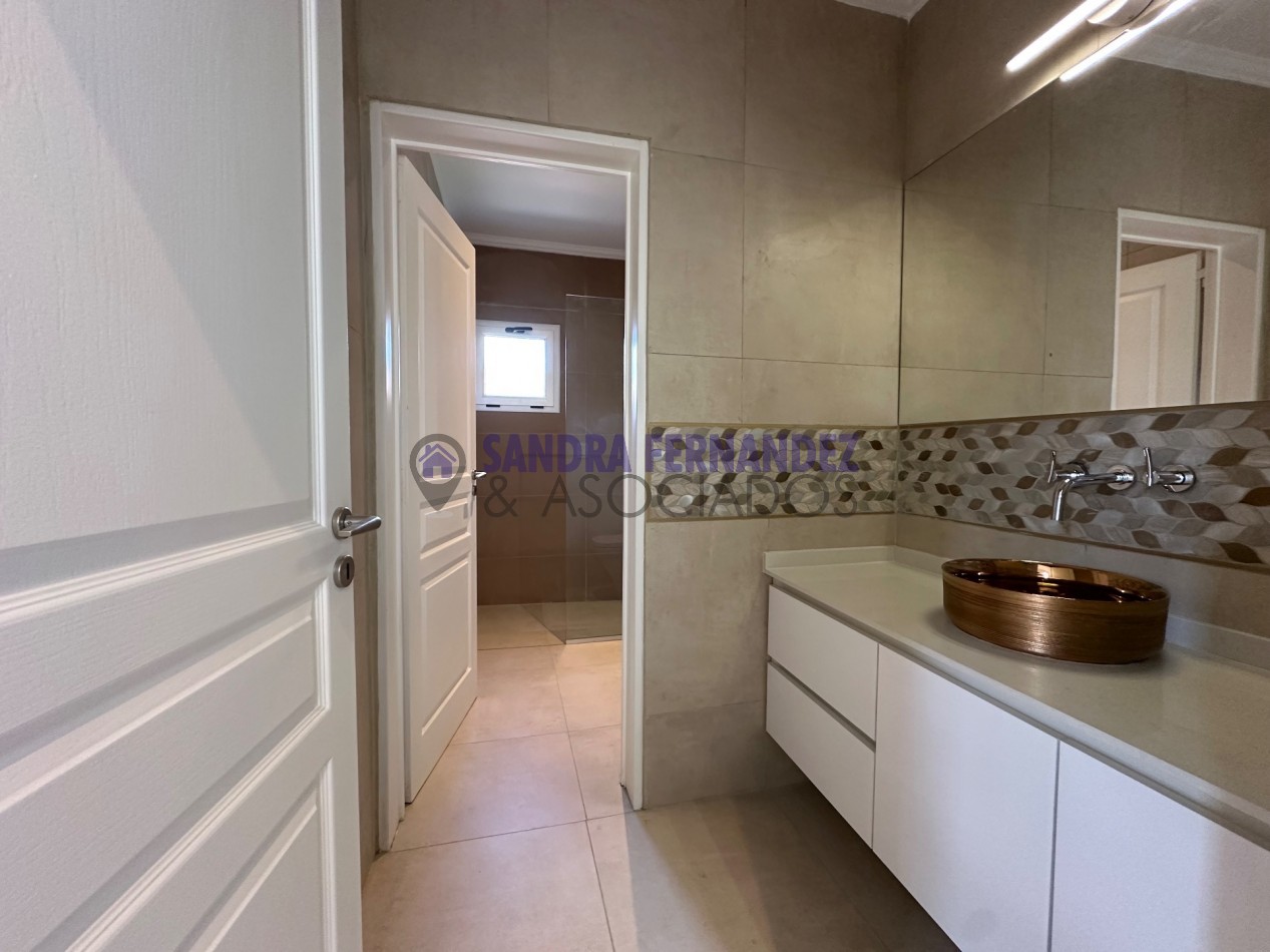 Neuquen Alquiler A ESTRENAR Casa en una sola planta 3 dormitorios, todos en suite Barrio Cerrado Sauces del Limay 