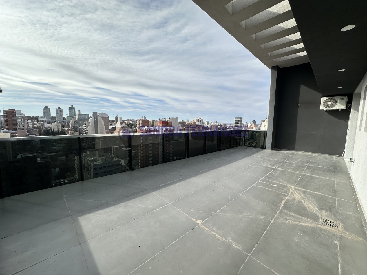 Neuquen Alquiler Departamento 1 dormitorio con terraza. Cochera Centro ciudad de Neuquen