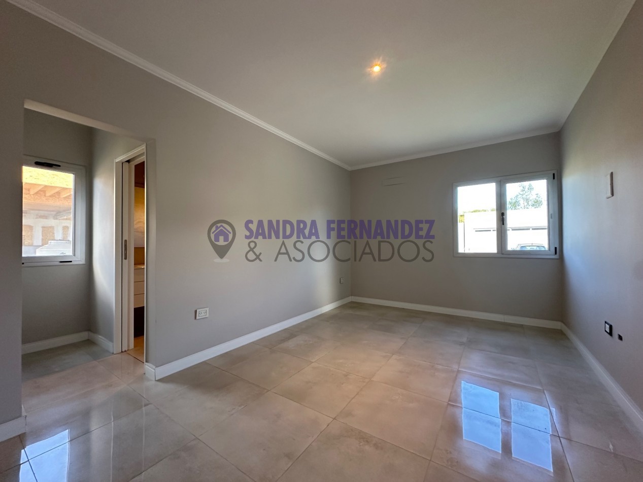 Neuquen Alquiler A ESTRENAR Casa en una sola planta 3 dormitorios, todos en suite Barrio Cerrado Sauces del Limay 
