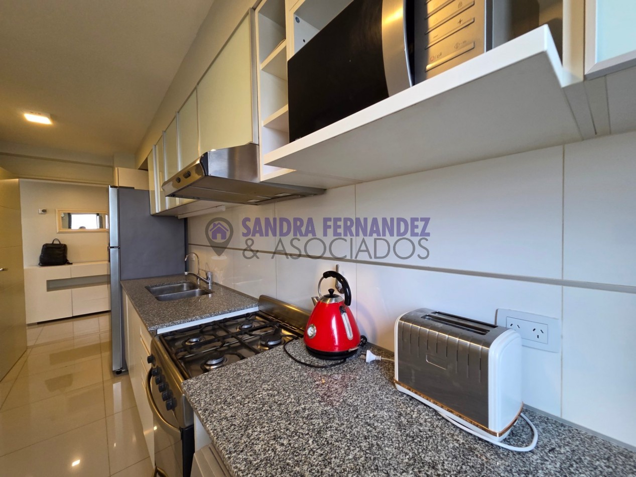 Neuquen Alquiler Departamento Nivel Gerencial amoblado equipado 2 dormitorios (suite). Cochera