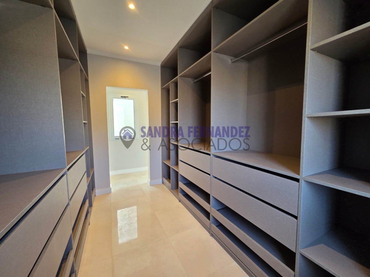 Neuquen Alquiler A ESTRENAR Casa en una sola planta 3 dormitorios, todos en suite Barrio Cerrado Sauces del Limay 