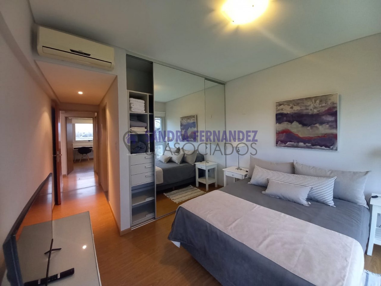 Neuquen. Alquiler Departamento amoblado 2 dormitorios. Equipado Nivel Gerencial Zona Rio Limay Pase o de la Costa