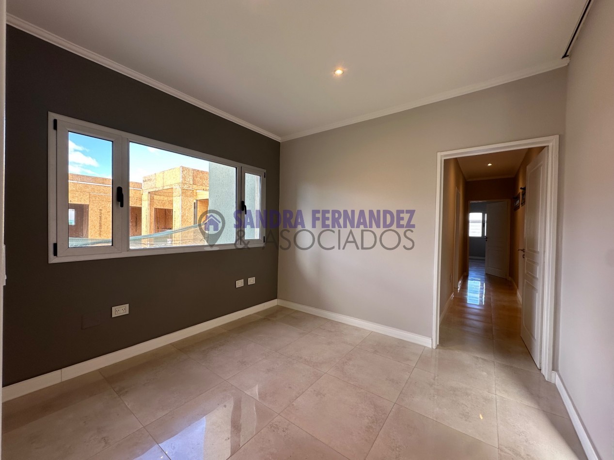 Neuquen Alquiler A ESTRENAR Casa en una sola planta 3 dormitorios, todos en suite Barrio Cerrado Sauces del Limay 