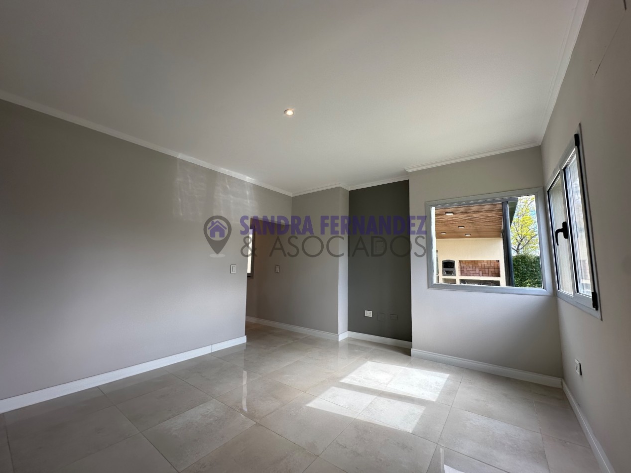Neuquen Alquiler A ESTRENAR Casa en una sola planta 3 dormitorios, todos en suite Barrio Cerrado Sauces del Limay 