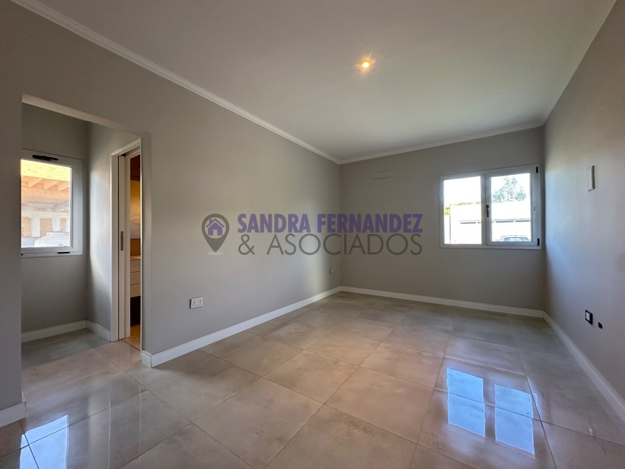 Neuquen Alquiler A ESTRENAR Casa en una sola planta 3 dormitorios, todos en suite Barrio Cerrado Sauces del Limay 