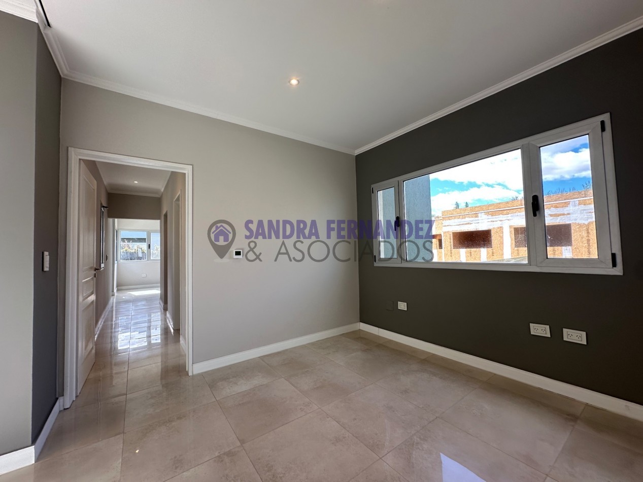 Neuquen Alquiler A ESTRENAR Casa en una sola planta 3 dormitorios, todos en suite Barrio Cerrado Sauces del Limay 