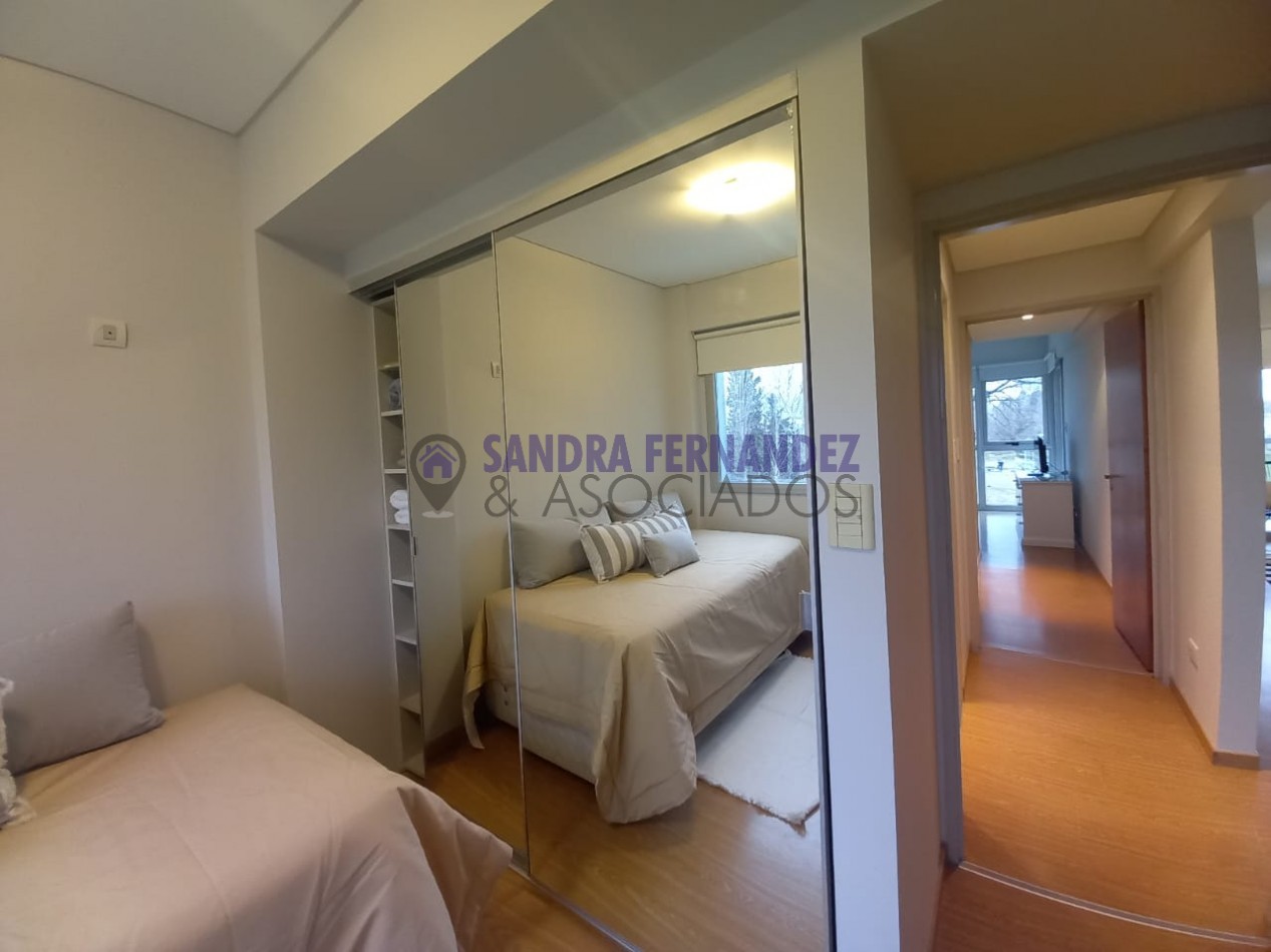 Neuquen. Alquiler Departamento amoblado 2 dormitorios. Equipado Nivel Gerencial Zona Rio Limay Pase o de la Costa