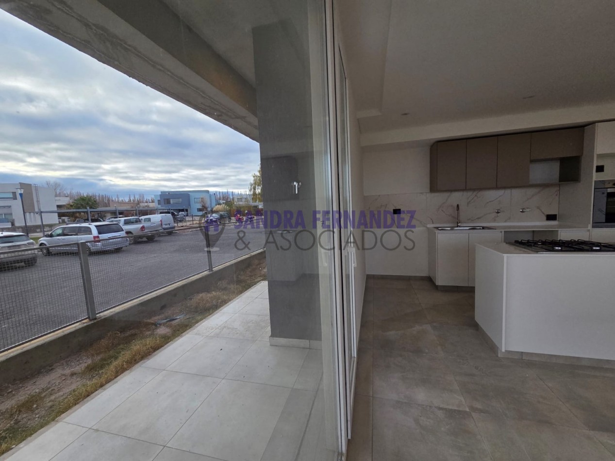 Neuquen Alquiler A ESTRENAR Barrio Cerrado Terrazas del Limay dentro de Costa Azul 2 dormitorios