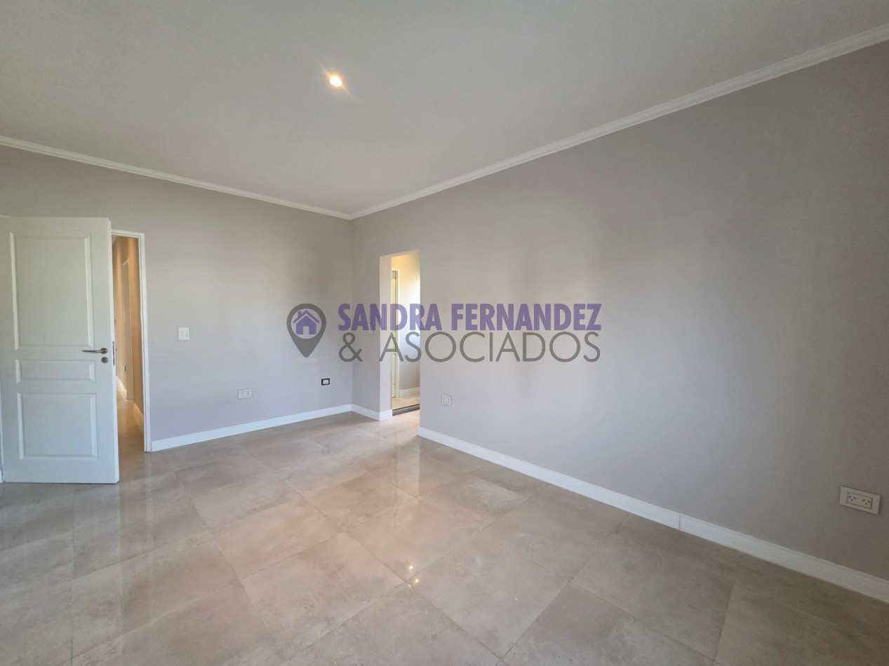 Neuquen Alquiler A ESTRENAR Casa en una sola planta 3 dormitorios, todos en suite Barrio Cerrado Sauces del Limay 