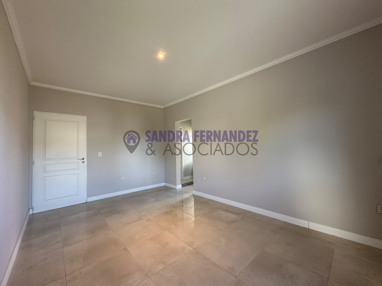 Neuquen Alquiler A ESTRENAR Casa en una sola planta 3 dormitorios, todos en suite Barrio Cerrado Sauces del Limay 