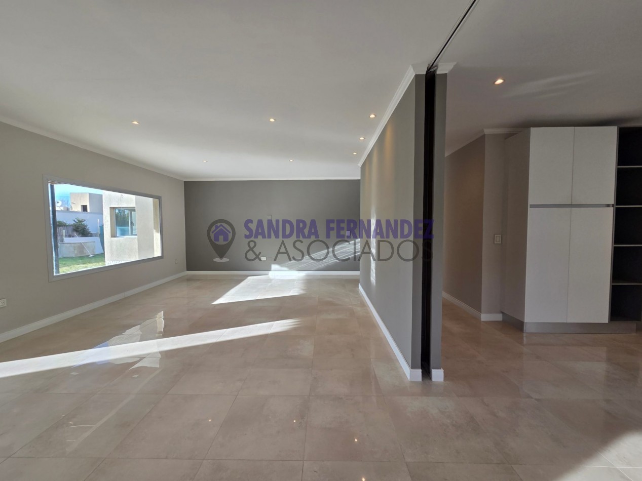 Neuquen Alquiler A ESTRENAR Casa en una sola planta 3 dormitorios, todos en suite Barrio Cerrado Sauces del Limay 