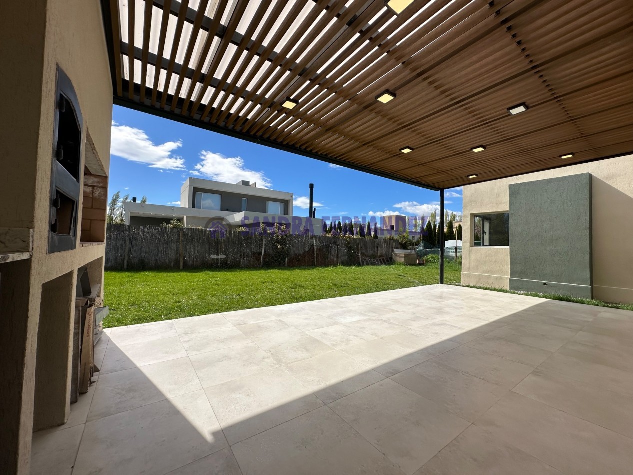 Neuquen Alquiler A ESTRENAR Casa en una sola planta 3 dormitorios, todos en suite Barrio Cerrado Sauces del Limay 