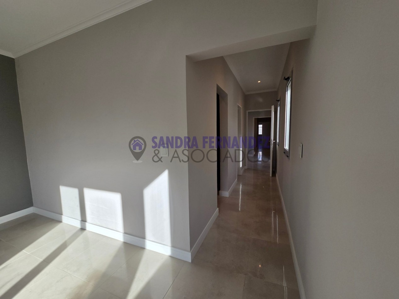 Neuquen Alquiler A ESTRENAR Casa en una sola planta 3 dormitorios, todos en suite Barrio Cerrado Sauces del Limay 