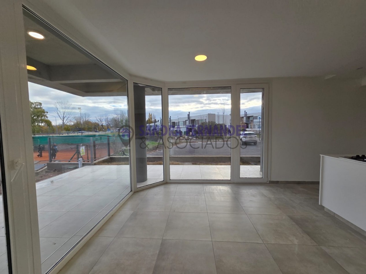 Neuquen Alquiler A ESTRENAR Barrio Cerrado Terrazas del Limay dentro de Costa Azul 2 dormitorios