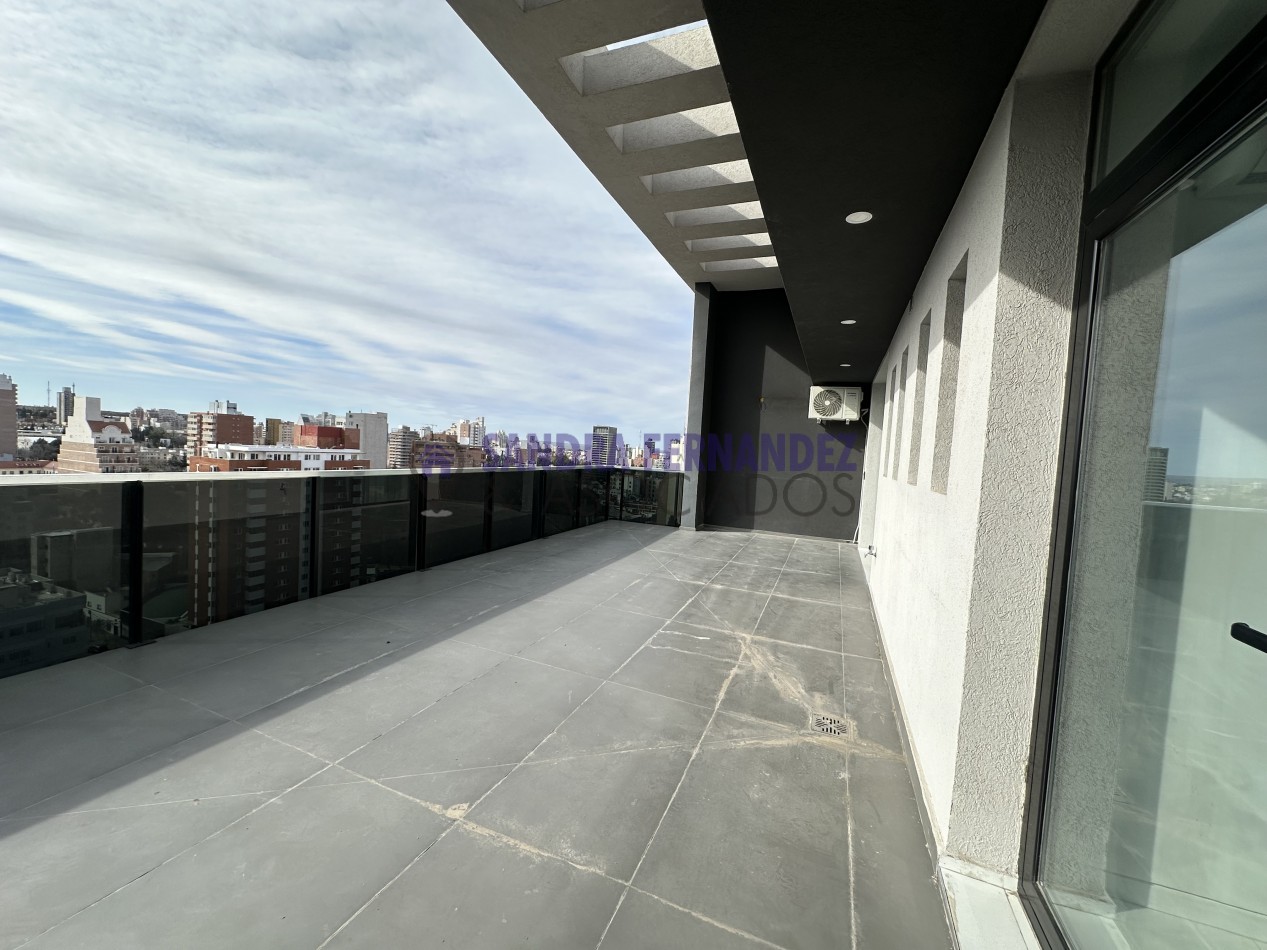 Neuquen Alquiler Departamento 1 dormitorio con terraza. Cochera Centro ciudad de Neuquen