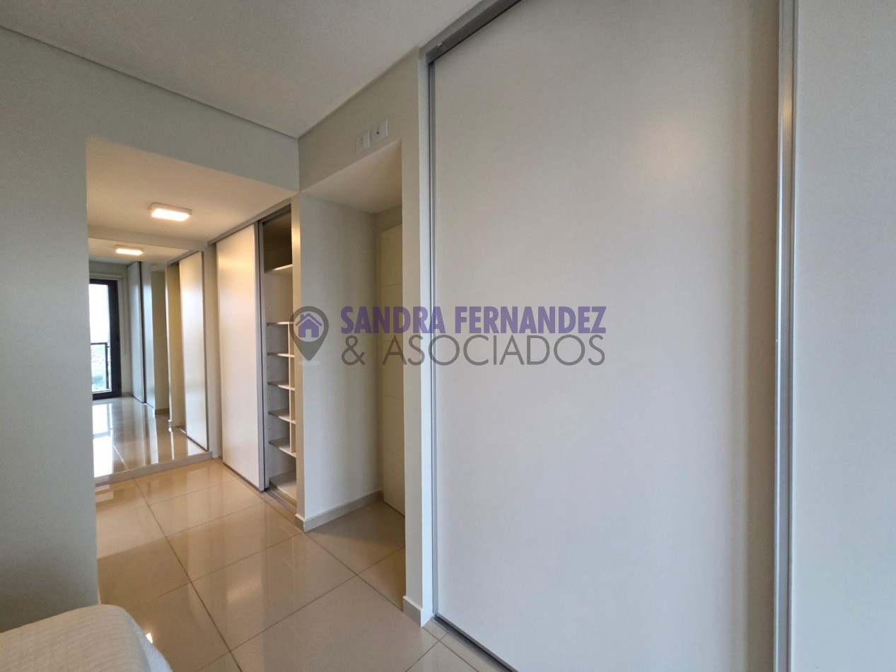 Neuquen Alquiler Departamento Nivel Gerencial amoblado equipado 2 dormitorios (suite). Cochera