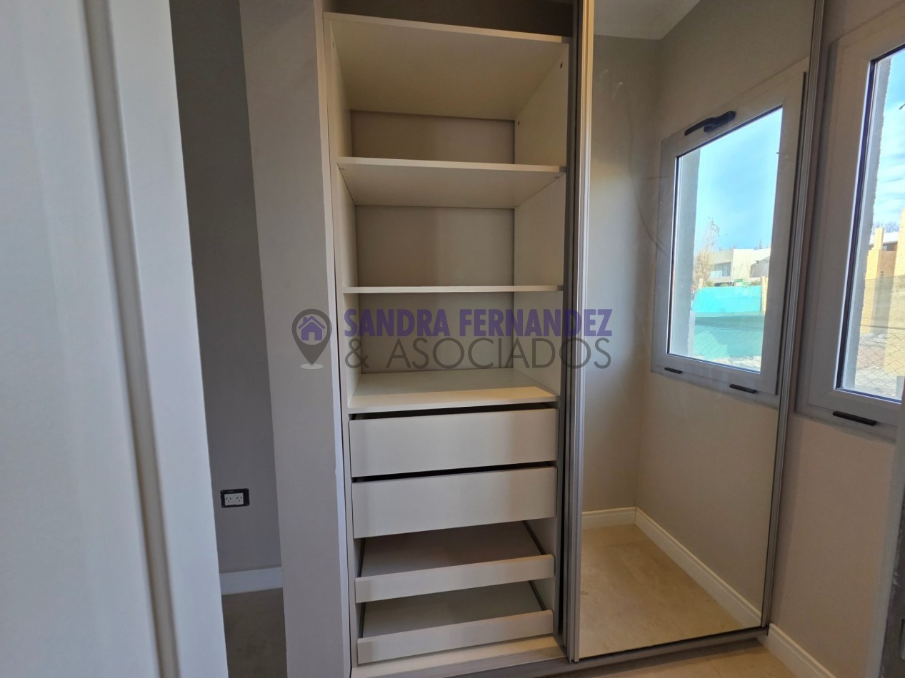 Neuquen Alquiler A ESTRENAR Casa en una sola planta 3 dormitorios, todos en suite Barrio Cerrado Sauces del Limay 