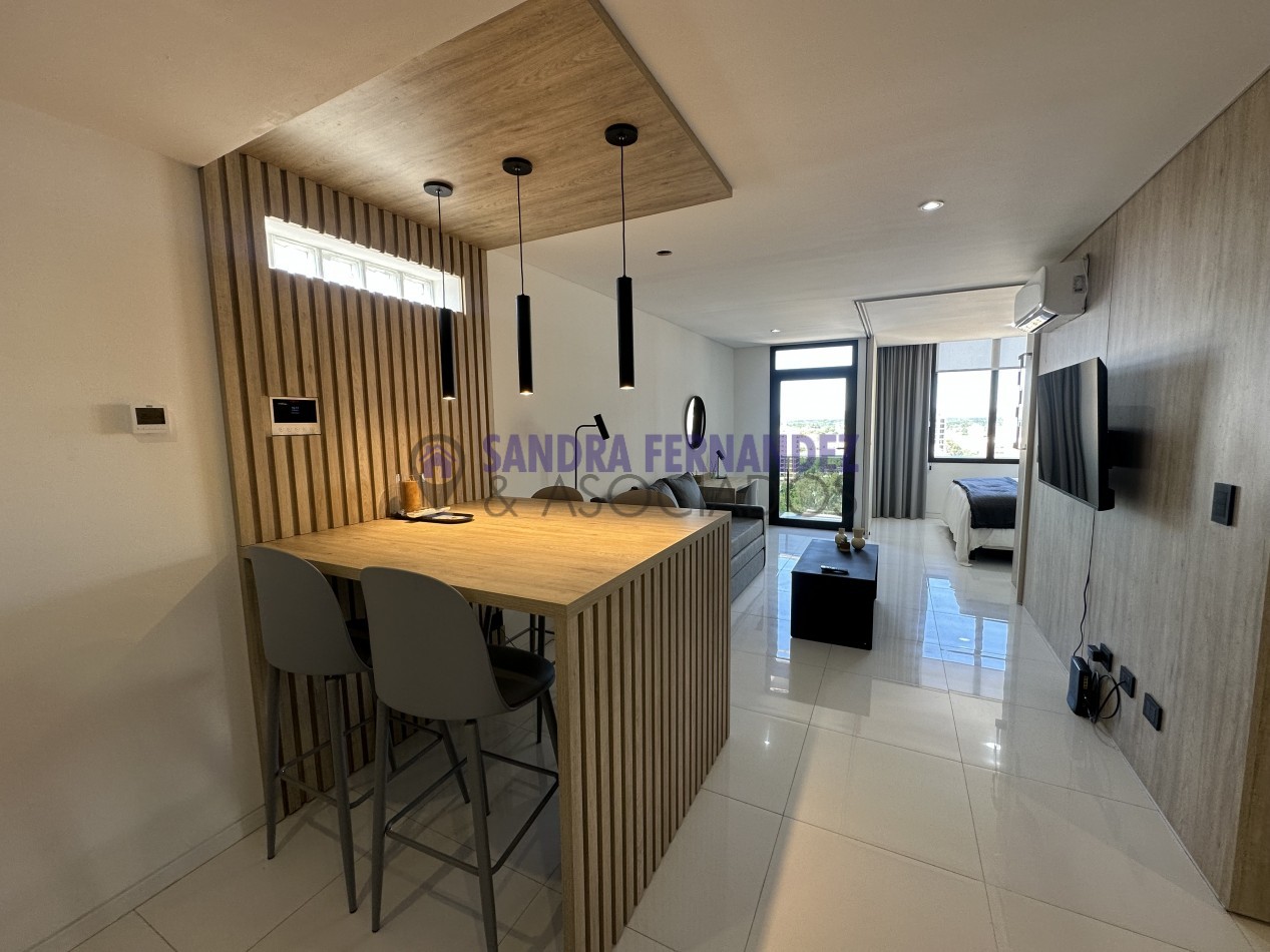 Neuquen Alquiler Departamento amoblado Equipado Nivel Gerencial 1 dormitorio