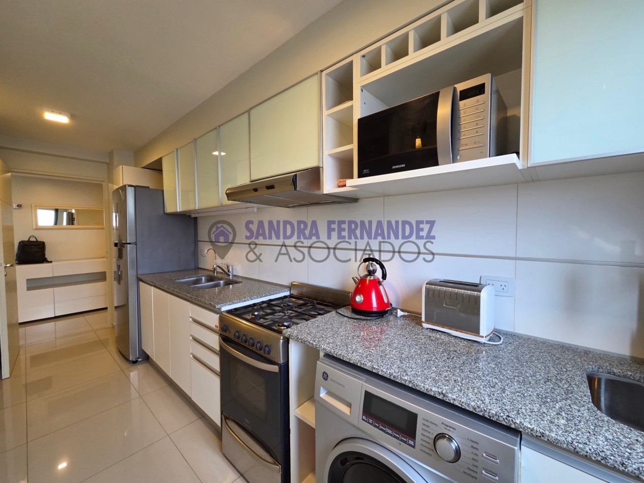Neuquen Alquiler Departamento Nivel Gerencial amoblado equipado 2 dormitorios (suite). Cochera