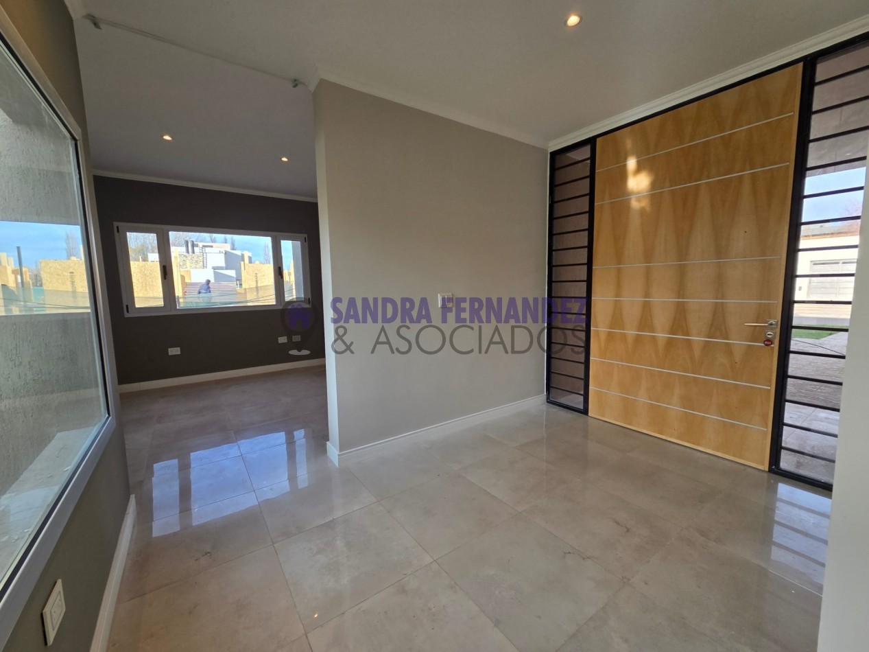 Neuquen Alquiler A ESTRENAR Casa en una sola planta 3 dormitorios, todos en suite Barrio Cerrado Sauces del Limay 