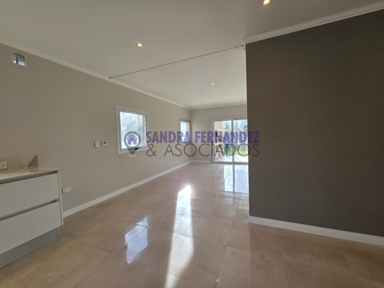 Neuquen Alquiler A ESTRENAR Casa en una sola planta 3 dormitorios, todos en suite Barrio Cerrado Sauces del Limay 