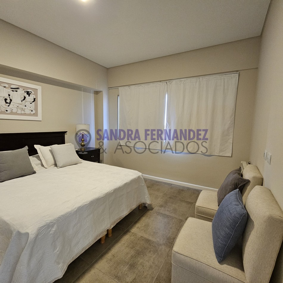 Neuquen, Alquiler. 1 dormitorio. Amoblado Equipado Zona Legislatura Edifico Dos Rios