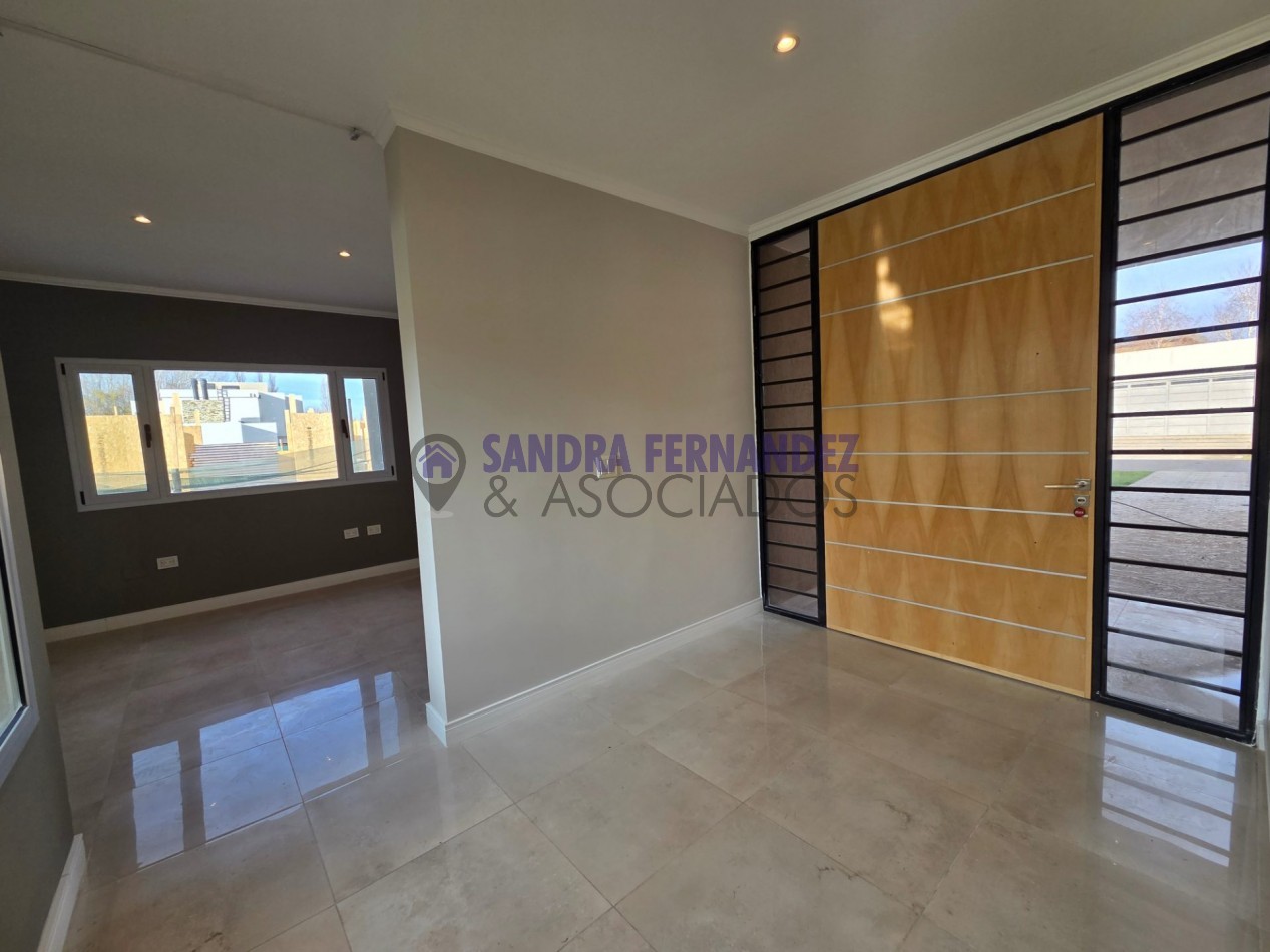 Neuquen Alquiler A ESTRENAR Casa en una sola planta 3 dormitorios, todos en suite Barrio Cerrado Sauces del Limay 
