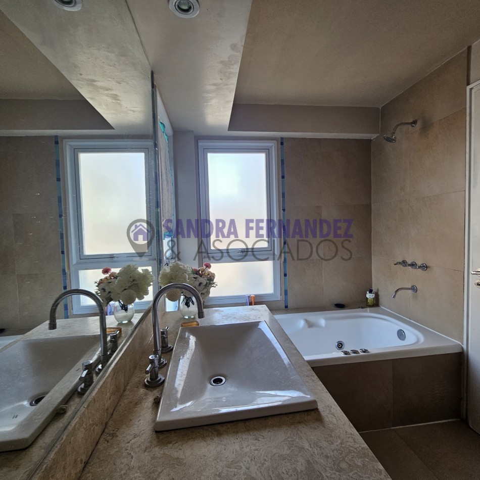 Neuquen. Alquiler. Semipiso. Santa Genoveva, Torre Dali. 2 dormitorios en suite con parrilla y terraza