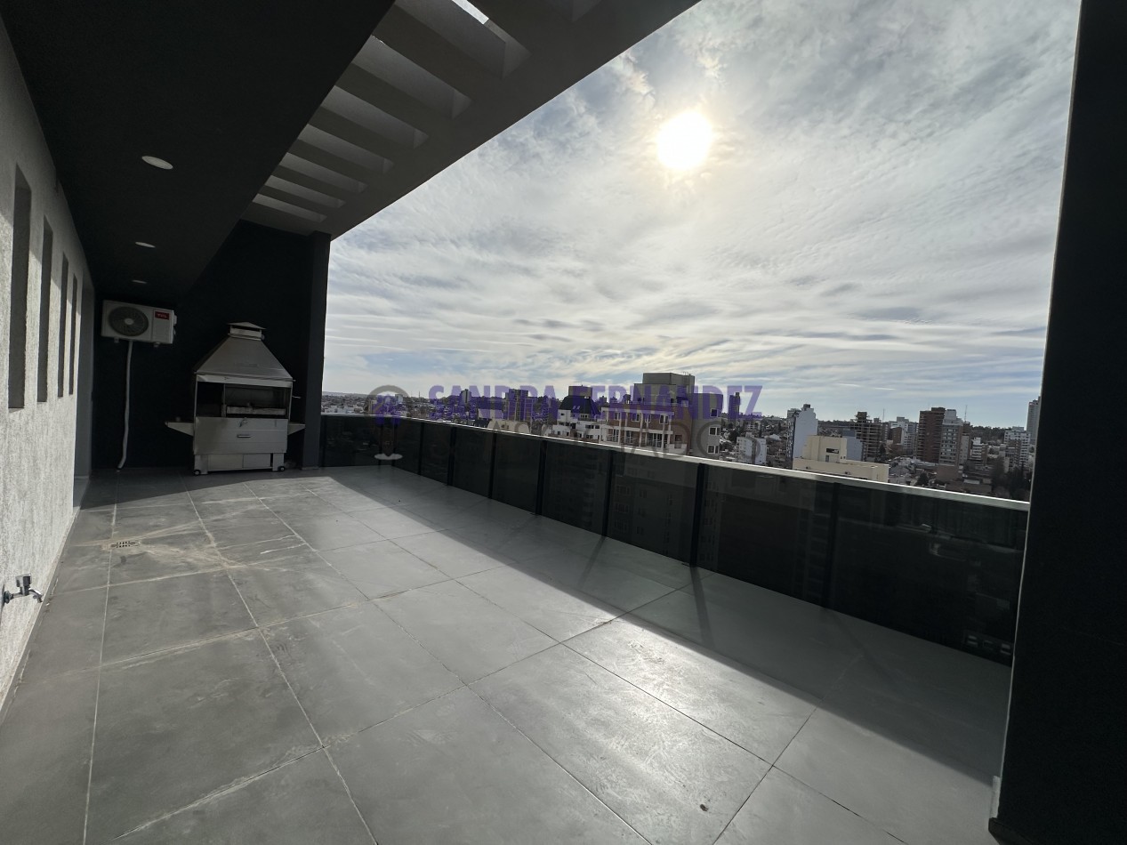 Neuquen Alquiler Departamento 1 dormitorio con terraza. Cochera Centro ciudad de Neuquen