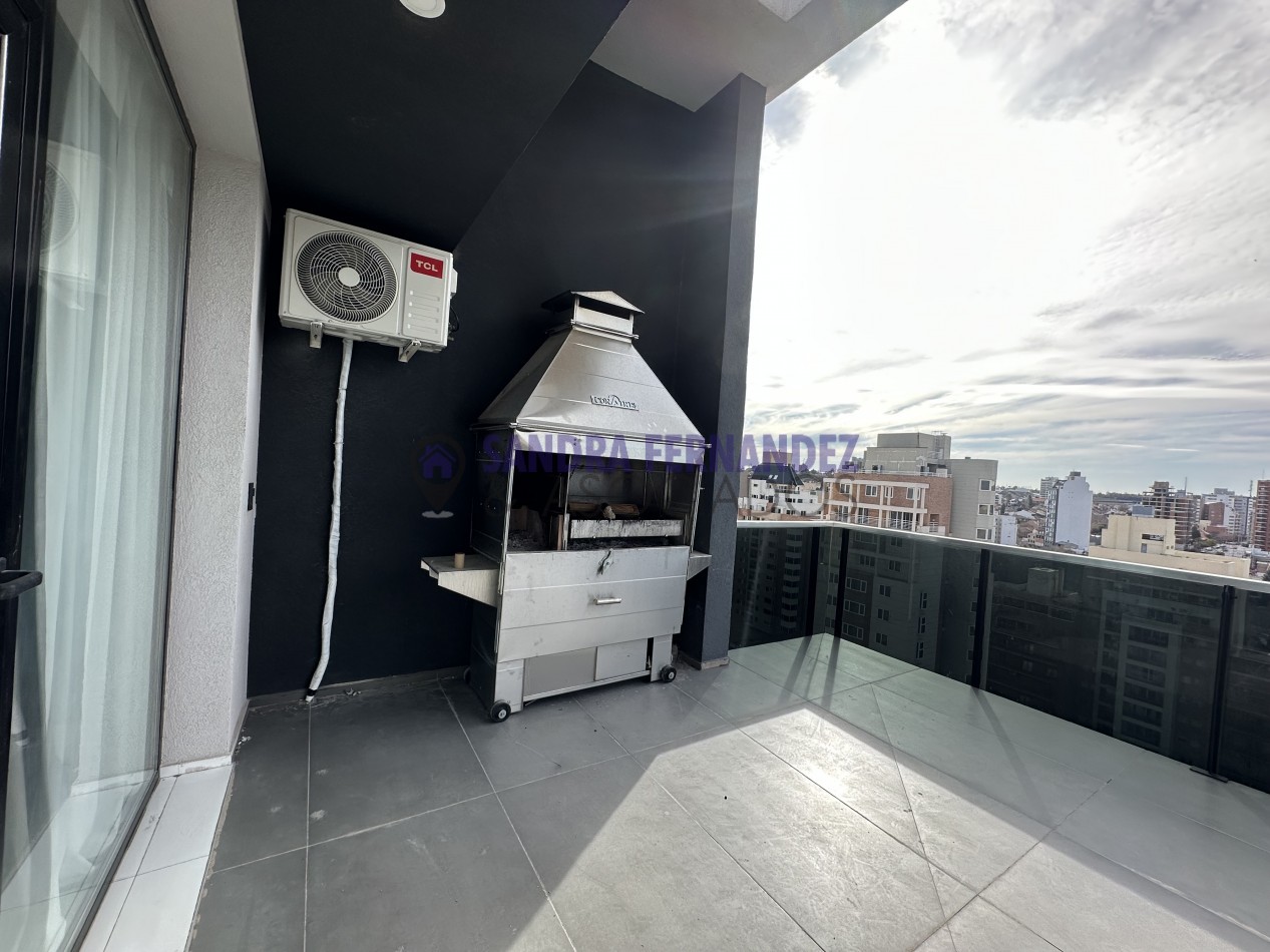 Neuquen Alquiler Departamento 1 dormitorio con terraza. Cochera Centro ciudad de Neuquen