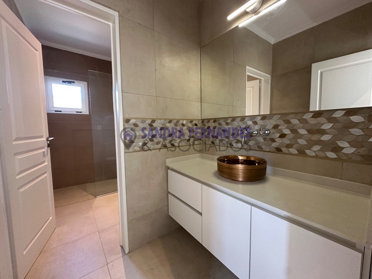 Neuquen Alquiler A ESTRENAR Casa en una sola planta 3 dormitorios, todos en suite Barrio Cerrado Sauces del Limay 